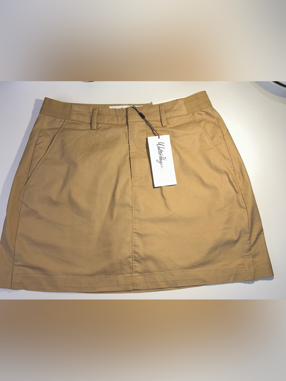 Walter Hagen Tan Cotton Skirt